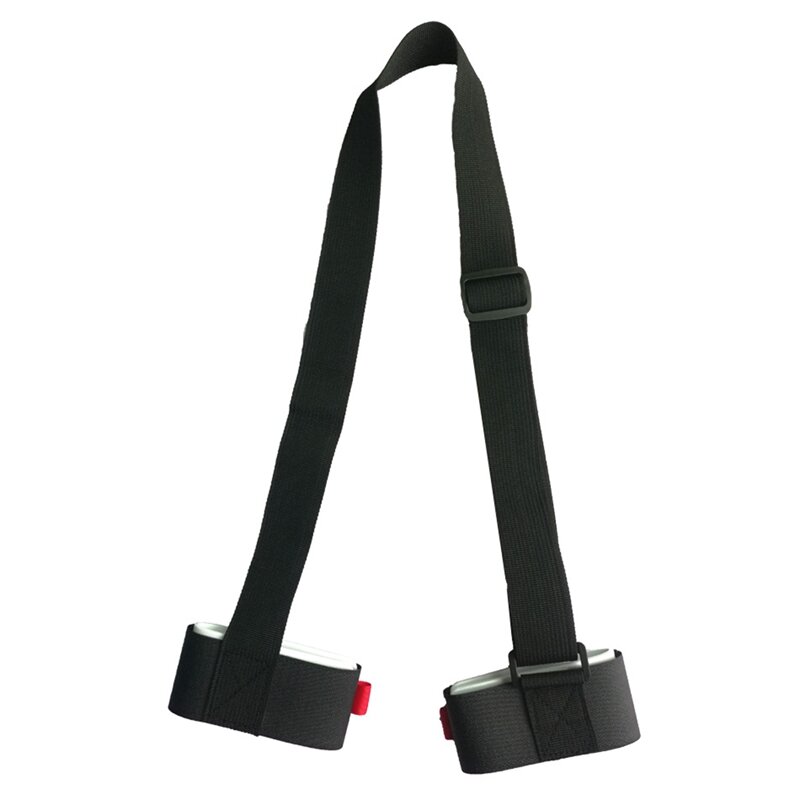 Top!-Adjustable Skiing Pole Shoulder Hand Carrier Lash Handle Straps Hold Porter Hook Loop Protecting Ski Handle Strap