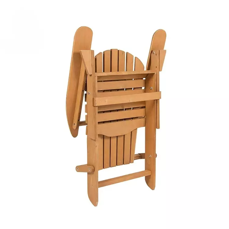 Cadeiras Adirondack Madeira Dobrável, Cadeiras de Piscina Exterior, Chaise de Praia, Transat Plage, Boa Qualidade, Atacado