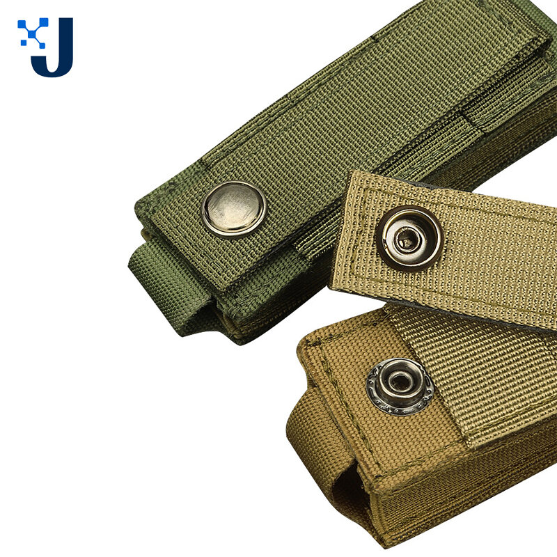 Tactical Magazine Pouch LSR 9mm Mag Pouch Single Pistol Mag Carrier MOLLE Pouch Laser Cut Outdoor Hunting Knife Holster