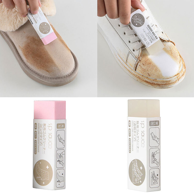 1 pz gomma gomma scarpe Kit di pulizia scarpe in pelle pennello stivali Sneakers tessuto pelle scamosciata pelle di pecora scarpe cura strumenti di pulizia