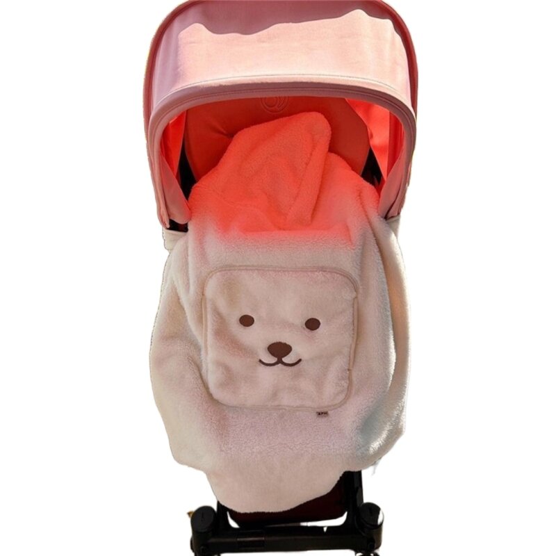 Практичная детская коляска, ветрозащитное одеяло, удобная и теплая накидка для детской коляски