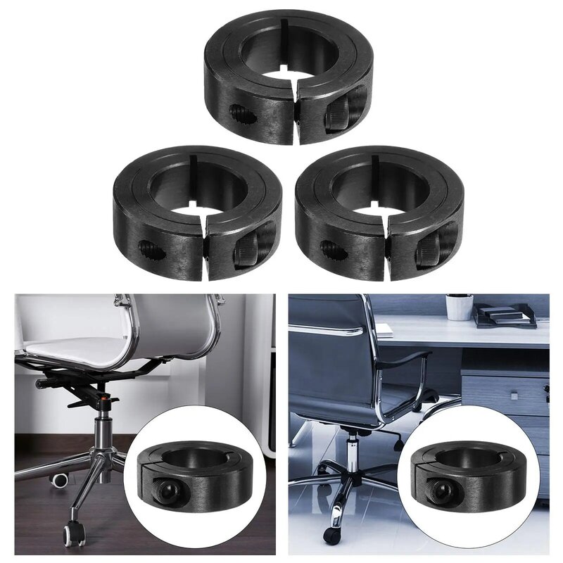 Protector cilíndrico de acero para silla de videojuegos, soporte cilíndrico para silla de oficina, para detener el hundimiento