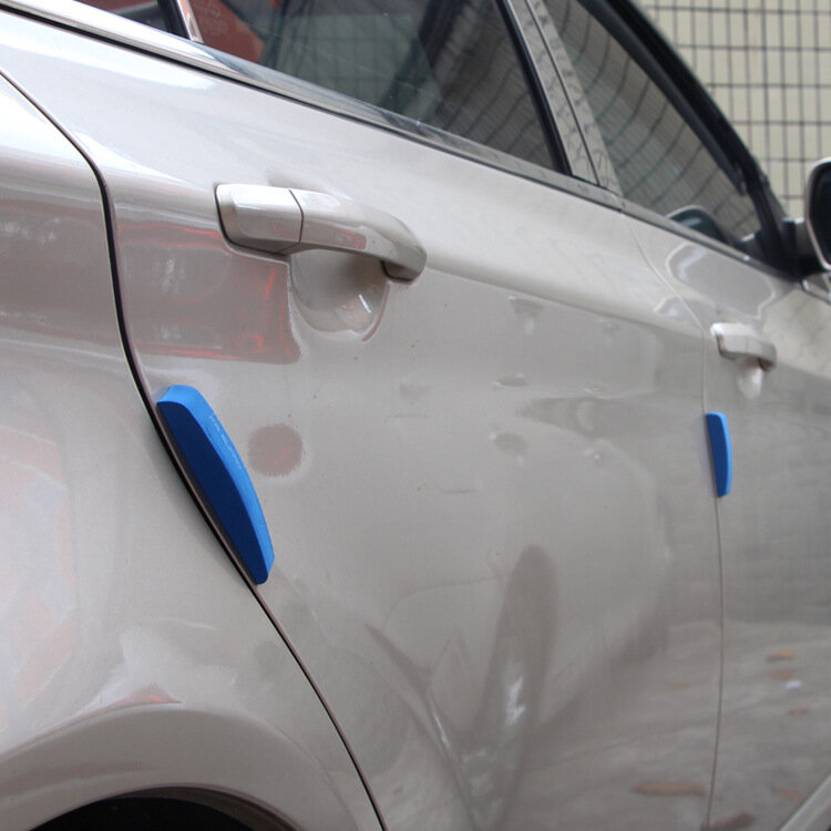 4 sztuk samochodów Anti-pasek zderzeniowy drzwi zderzak paski osłony krawędzi pianki EVA osłona drzwi samochodu Protector Anti-Scratch naklejka Car Styling