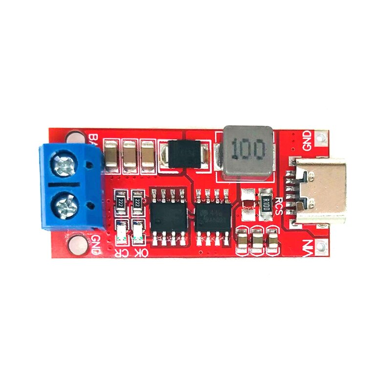 Type-C 2S 4A Boost Module Polymer Lithium Battery Charging Module 18650 Lithium Battery Charging Board