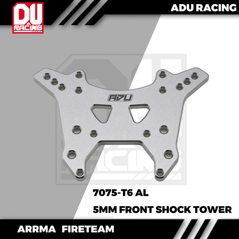 ADU Racing FRONT SHOCK TOWER CNC 7075-T6, алюминий для ARRMA 6S FIRETEAM