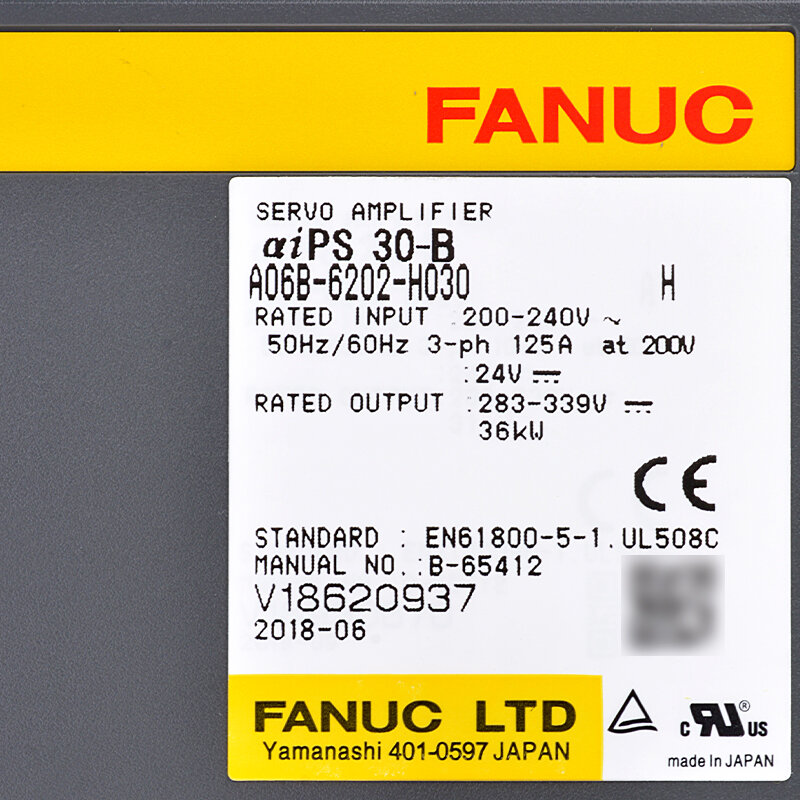 Fanuc A06B-6202-H026 FANUC wzmacniacz fanuc A06B-6202-H030 A06B-6202-H037