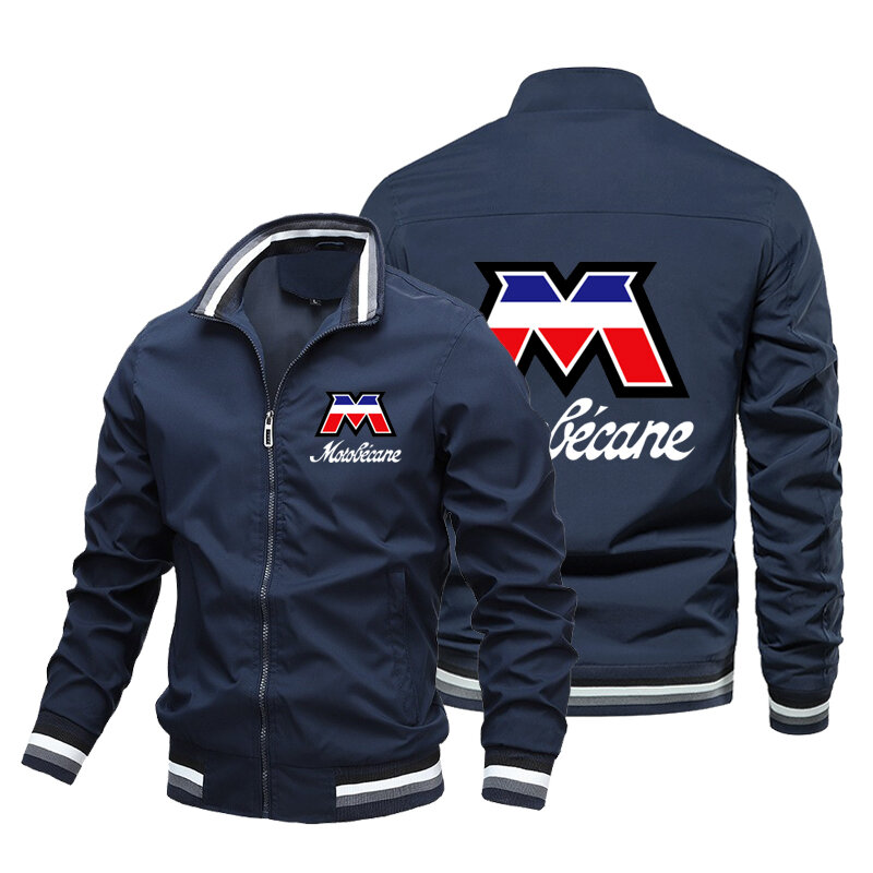 Motobecan-Мужская велосипедная куртка, бейсбольная рубашка, повседневная куртка, ветровка, уличная хип-хоп, весна и осень 2024.