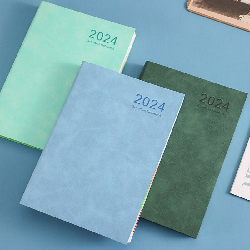 Taking Notes Agenda 2024 A5 Notebook Time Organizer Diary Notepad Planner Diary Notebook Journal Agenda Planner