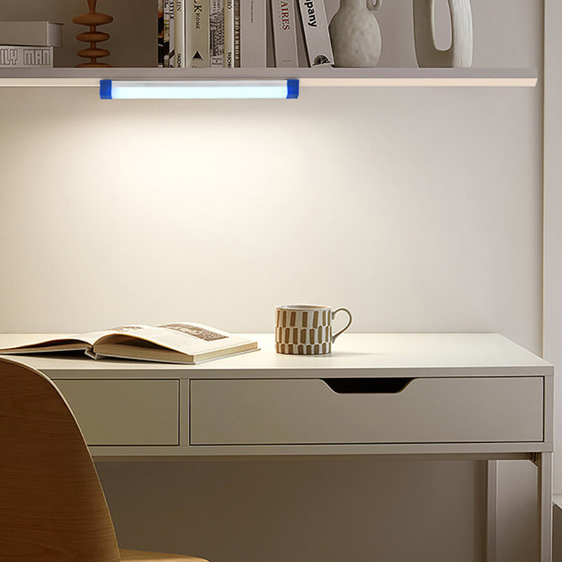 Portátil LED Tube Night Light, USB recarregável, iluminação de emergência, tira longa portátil ao ar livre, 17cm, 32cm