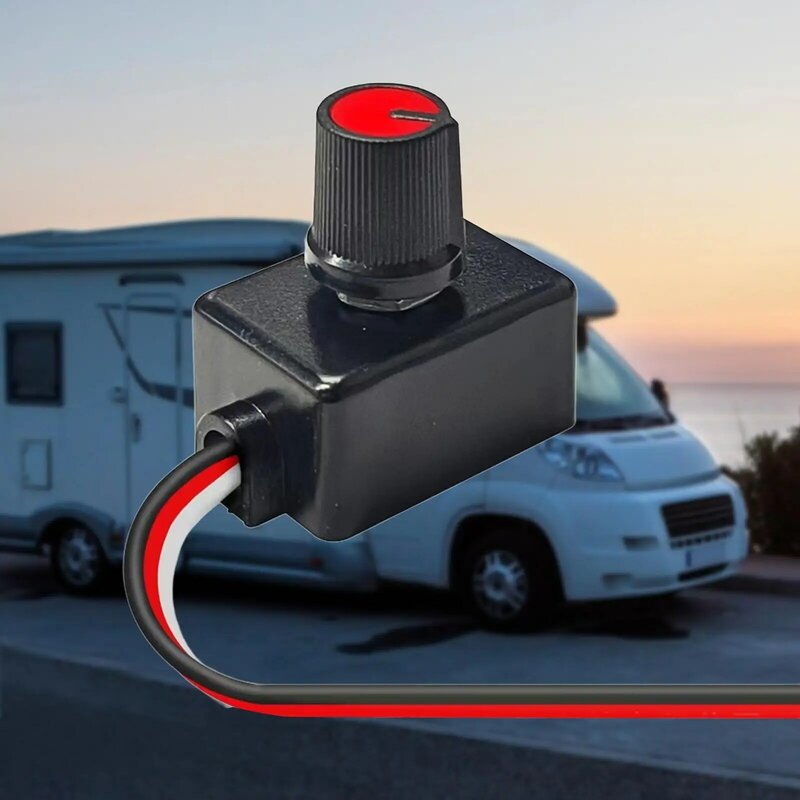 Genérico Dimmer Switch para Luzes LED RV, Strip Lighting, Luzes Interiores, Teto do Caminhão, Fácil Instalação, 12V, 24V DC