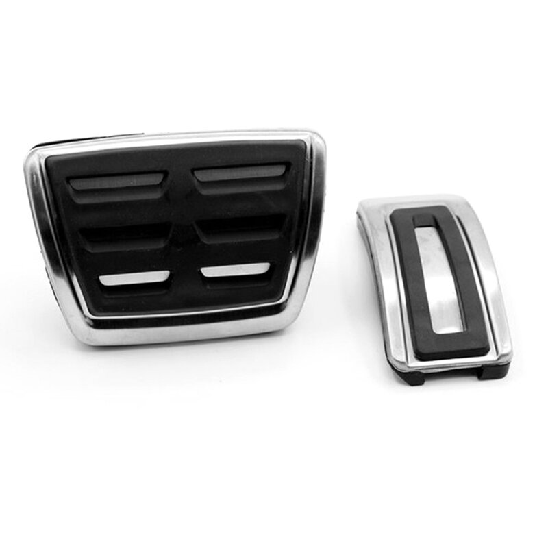 2 Stück Auto pedale Fuß Kraftstoff Bremspedal Abdeckung für VW P bei B8 Golf 7 2017-2021 für Skoda Octavia für Sitz Leon bei