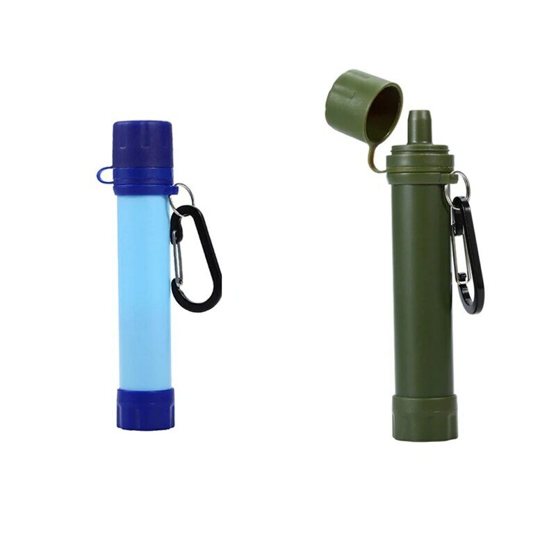 Purificador exterior do filtro de água, sistema da filtragem da água potável, caminhadas, acampando, emergência