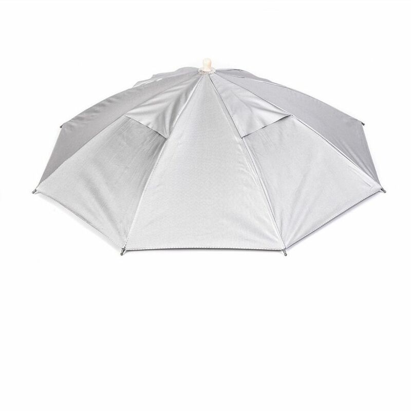 Leichte Camping faltbare wasserdichte Sonnenschutz UV-Schutz Anti-Regen Regenschirm Kappe Regenschirme Angel kappen Sonnenhut
