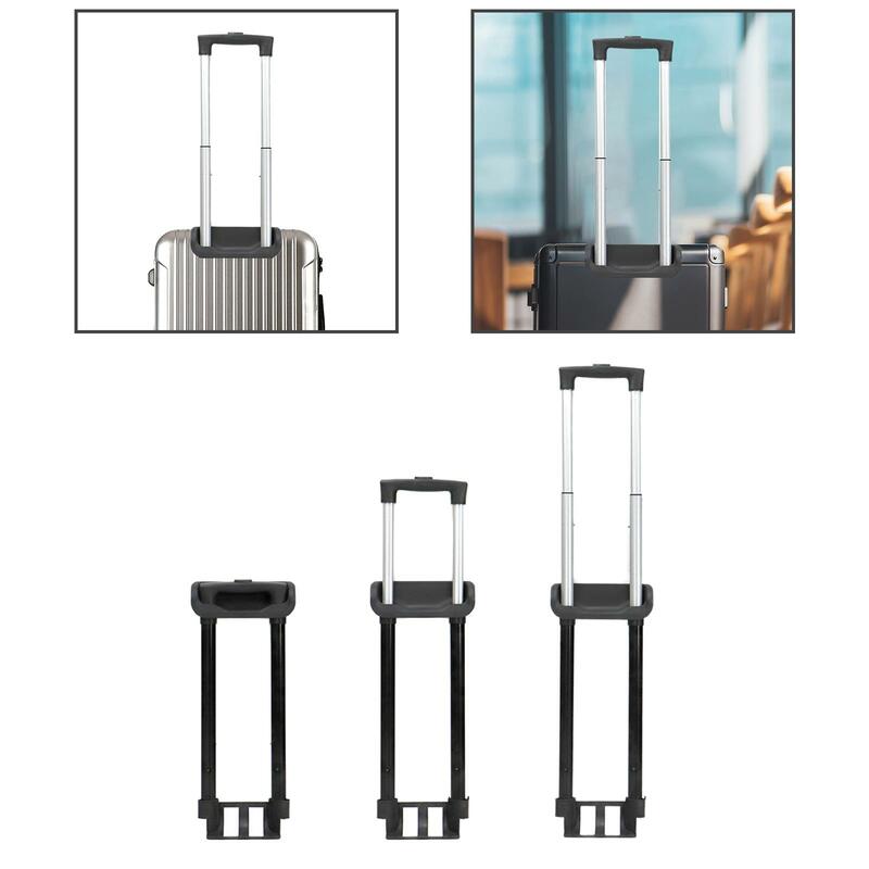 Travel Luggage Pull Rod Spare Easy to Install Suitcase Telescopic Handle for Cart Wheeled Cart Picnic Shopping Carrying Case