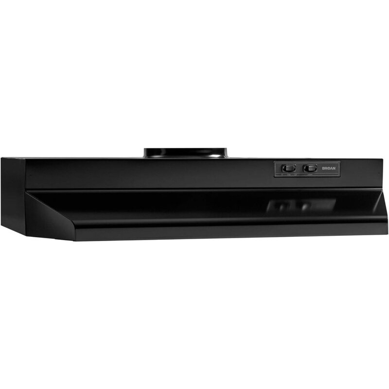 30-inch Under-Cabinet Range Hood with 2-Speed Exhaust Fan and Light, 30 Inch, Stainless Steel