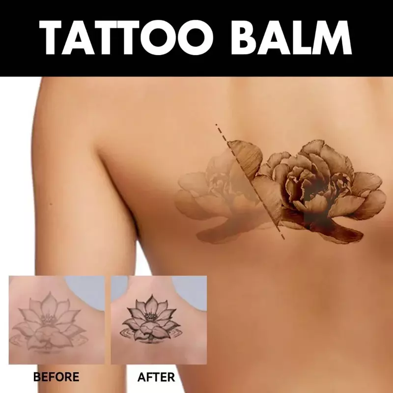 Bálsamo para el cuidado del tatuaje, crema hidratante, ilumina, calmante, giratoria, productos para el cuidado del tatuaje
