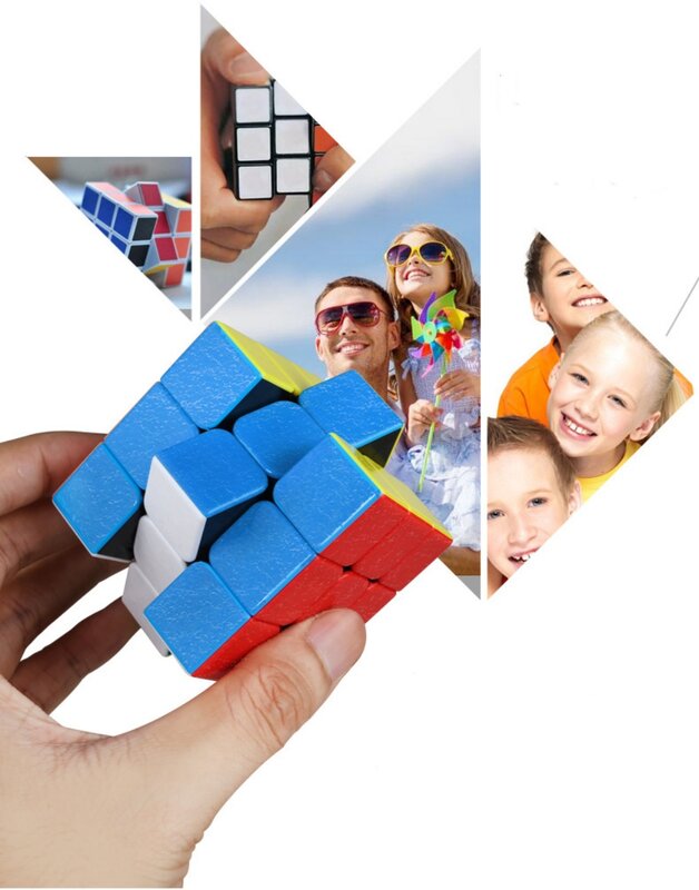 ShengShou 3x3 klejnot trzy warstwy magiczna kostka 3x3x3 Speed Cube profesjonalne Puzzle zabawki dla dzieci zabawki na prezent dla dzieci