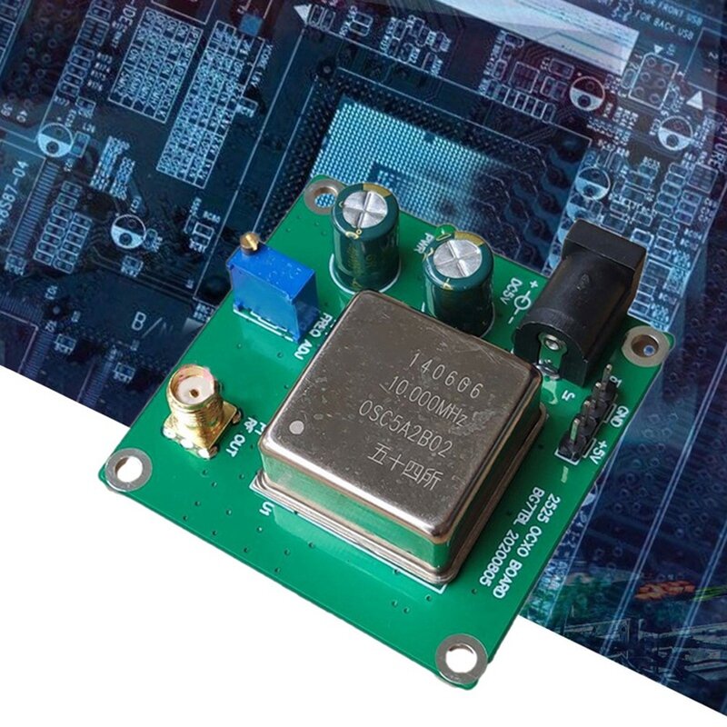 10M 10Mhz OCXO Frequency Standard 10Mhz/13DBM Constant Temperature Crystal Oscillator Sine Wave Output OCXO-10M-2525