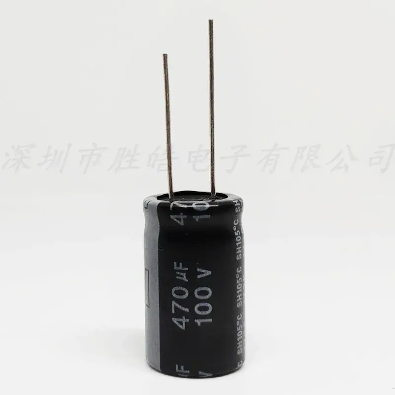 (10 шт.) 100 в 470 мкФ объем: 16*25 мм 100 в 47 0 мкФ Алюминиевый электролитический конденсатор высокого качества