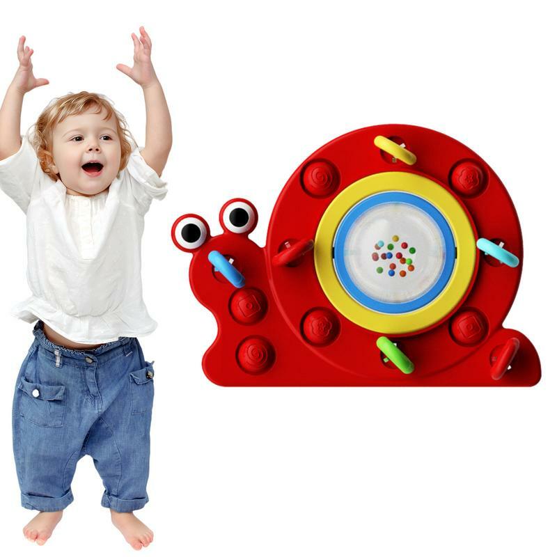 مونتيسوري ألعاب تعليمية للأطفال الرضع ، سحب لعبة النشاط ، سيليكون المهارات الحركية الدقيقة ، قابل للغسل مضغ اللعب لغرفة المعيشة