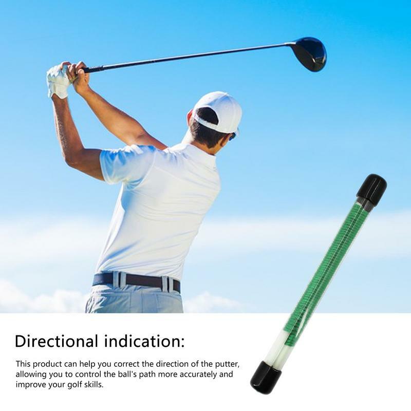 Ajustável Lightweight Golf Putting Trainer, Ferramenta de alinhamento portátil, Putting Aid Guide for Patio, Acessórios de golfe