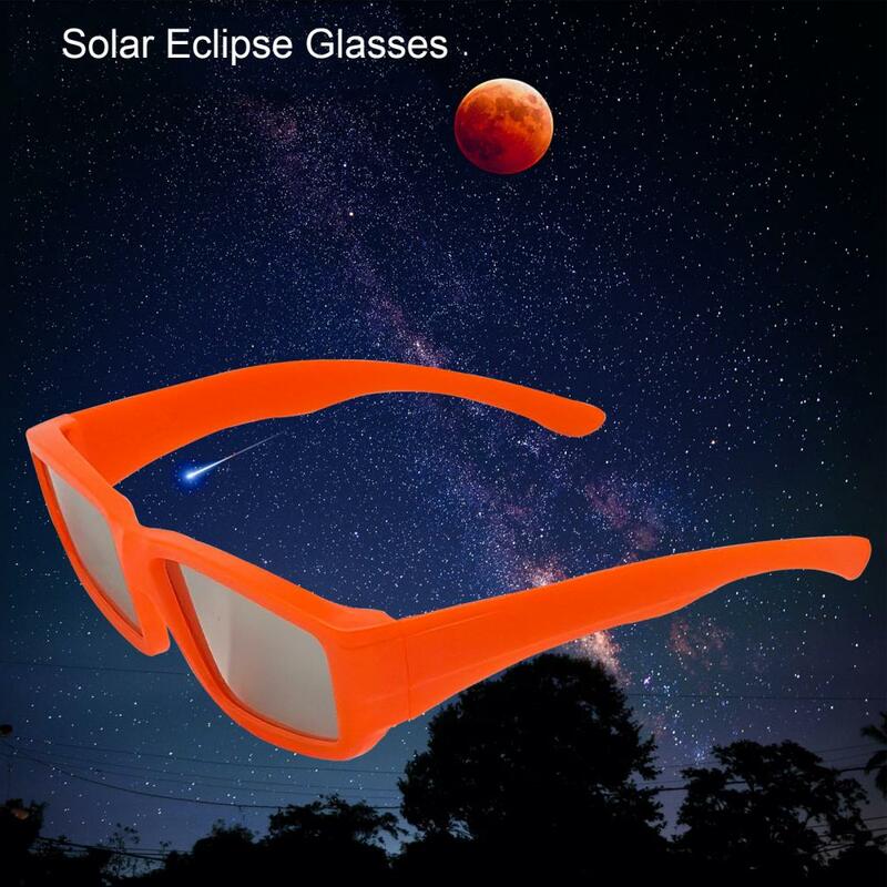 Solar Eclipse Eyewear, Sun óculos de visão, Ultra-light Safe Shades, Certificado Filtro de Segurança Solar, 5pcs
