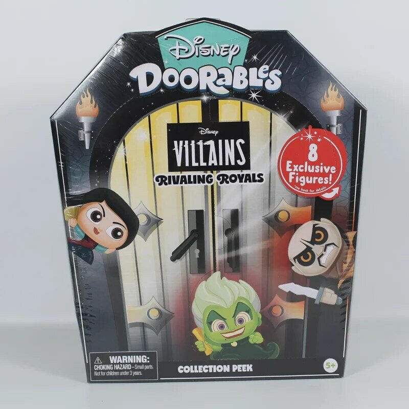 Disney Anime figure Mickey Mouse Stitch Doorables sorpresa Fun Blind Box Fairy Cartoon Cute Doll Mystery Box Disney Kids Gifts