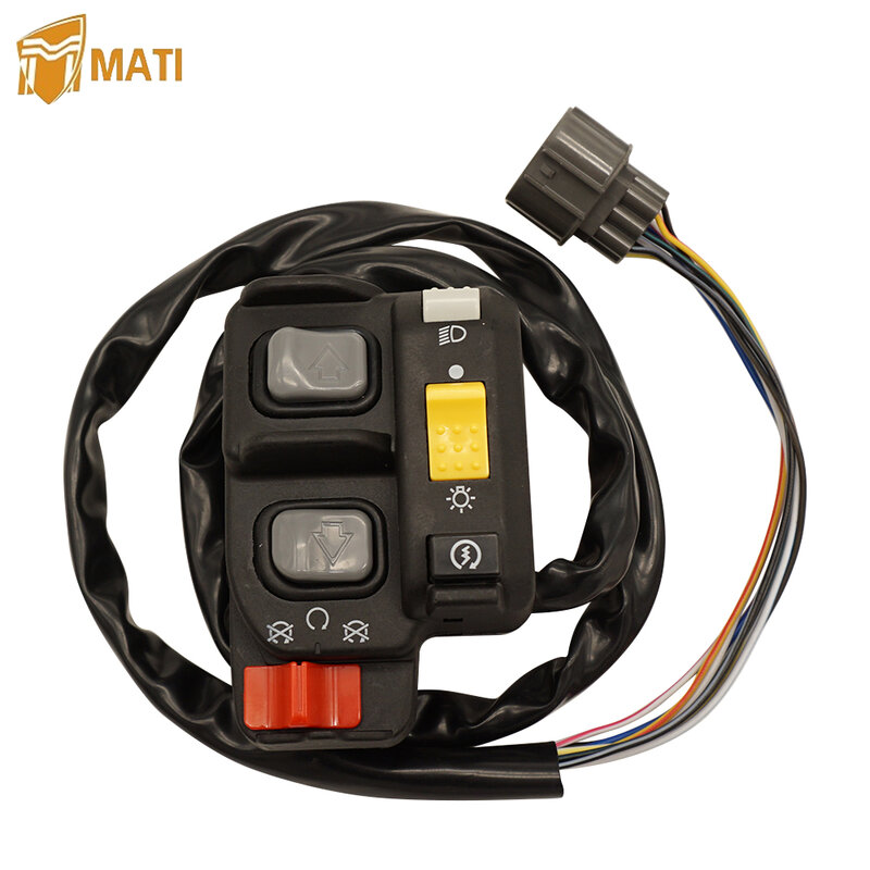 Handlebar Control Switch Electric Shift Start Stop Headlight for Honda ATV TRX350FE TRX350TE TRX400FA TRX400FGA TRX350 TRX400