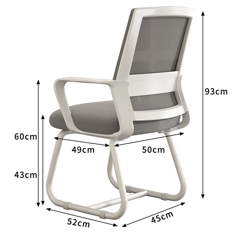 Study Recepcja Krzesło konferencyjne Szkolenie komputerowe Fryzjer Metalowe krzesła biurowe Makijaż Balkony Krzesła Rugluar Meble biurowe OK50YY