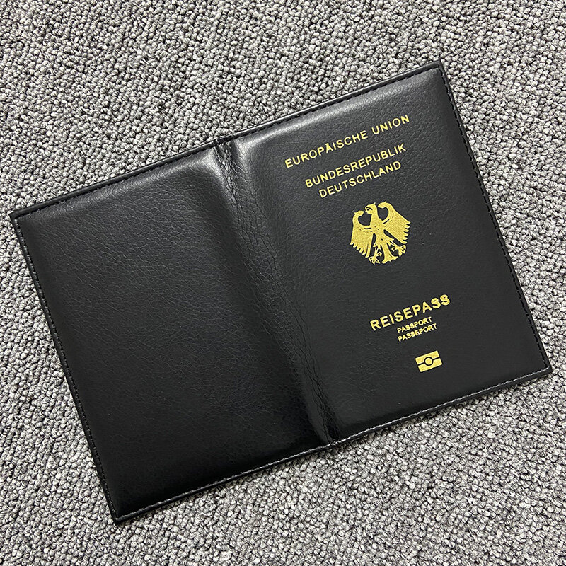 Немецкая Обложка для паспорта, женская розовая немецкая фотообложка для паспортов, кошелек для путешествий, протектор жемчуга Германии