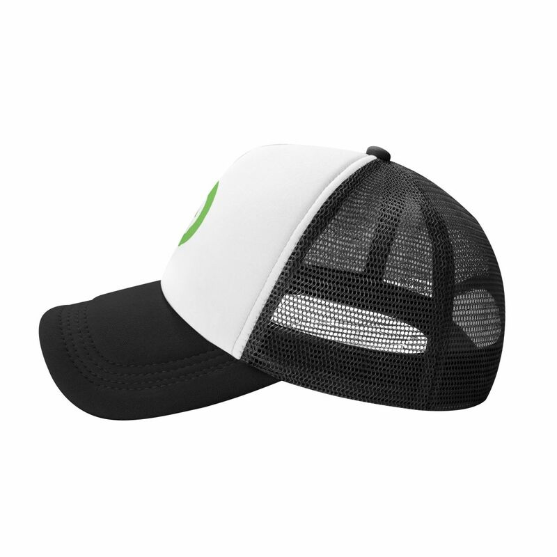 Topi bisbol tipe O dengan simbol klasik, topi Trucker untuk pria wanita, topi Baseball Rave Sunhat baru