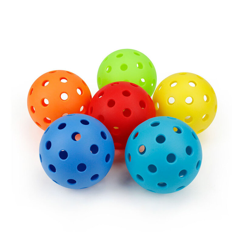 アウトドアアクティビティ用のピックアップボール,49mm,40ホール,ボール用のピックボール,標準終了,6サイズ,メッシュバッグピース/バッグ