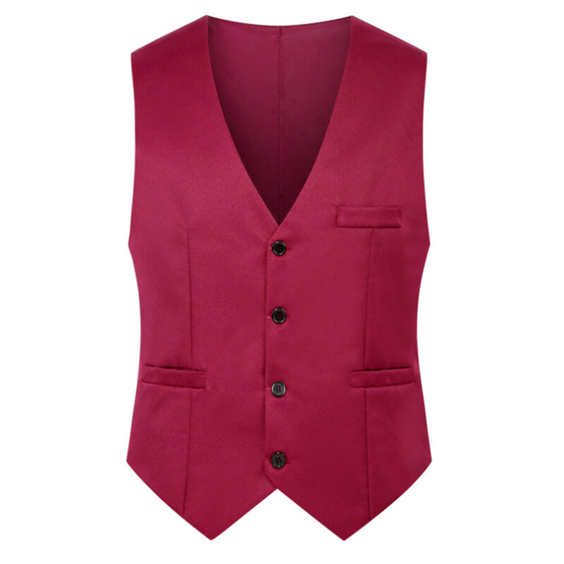 Brand New Mens Vest Clothing Waistcoat Winter All Seasons Autumn Casual Double-breasted Sleeveless Any Ocassion