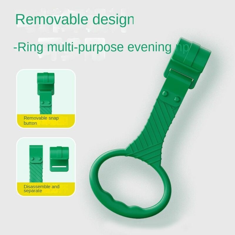 Leren Staande Pull-Up Ringen Voor Babys Kleurrijke Trainingstool Baby Hand Pull Ring Plastic Kinderringen
