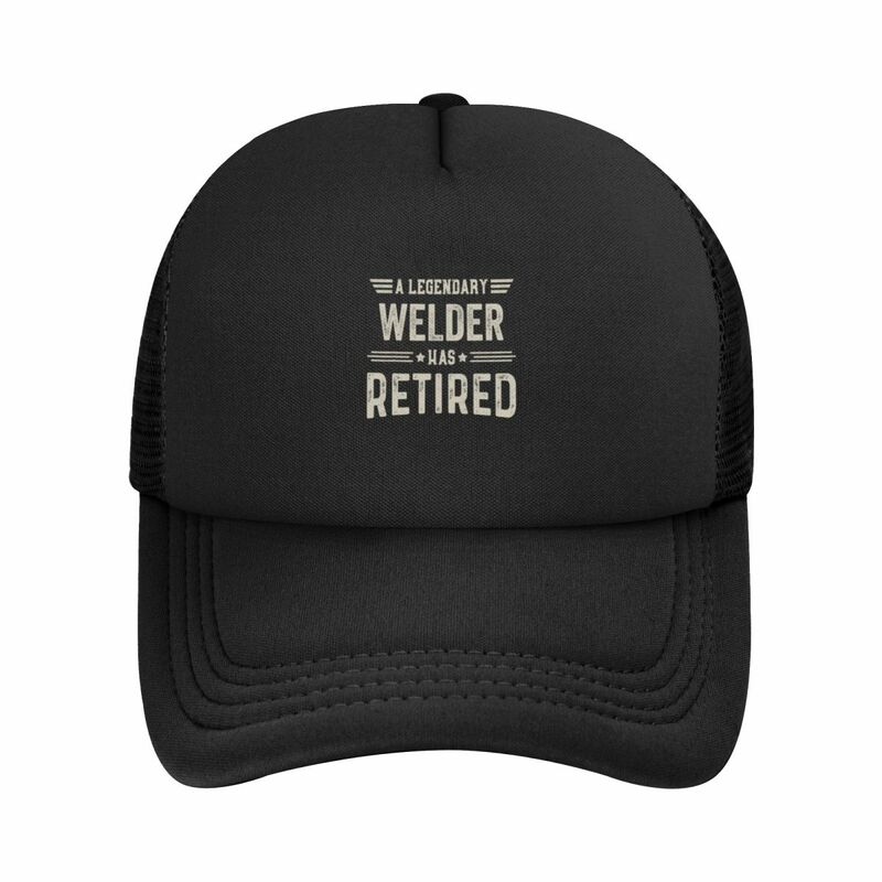 The Legendary Welder Has Retired T Shirt, Welder Retirement Party Gift, Legend, Retiring Birthday Christmas Gift Baseball Cap