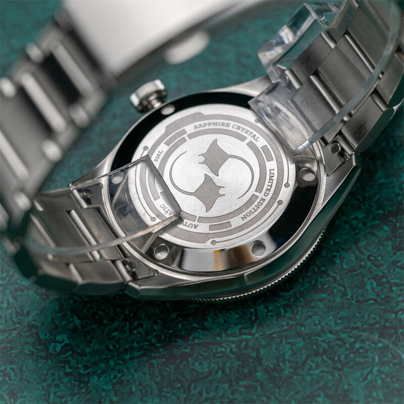 2024 Proxima PX1703-1A nowe zegarki mechaniczne męskie 39mm z tarczą awokado PT5000 automatyczny zegarek szafirowy wodoodporne zegarki sportowe