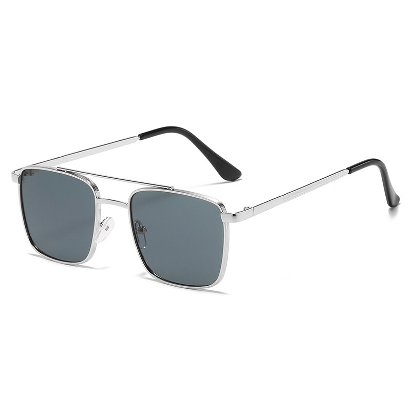 Gafas De Sol De piloto para hombre, lentes De Sol cuadradas Estilo Vintage a la moda, con degradado, estilo Punk, UV400, 2022