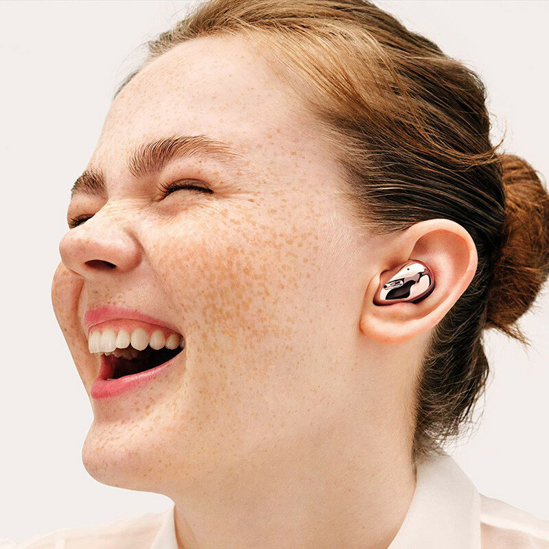 Berlaku untuk Samsung ponsel Galaxy Buds Live True Wireless earbud aktif Noise Cancelling Case pengisian nirkabel baru