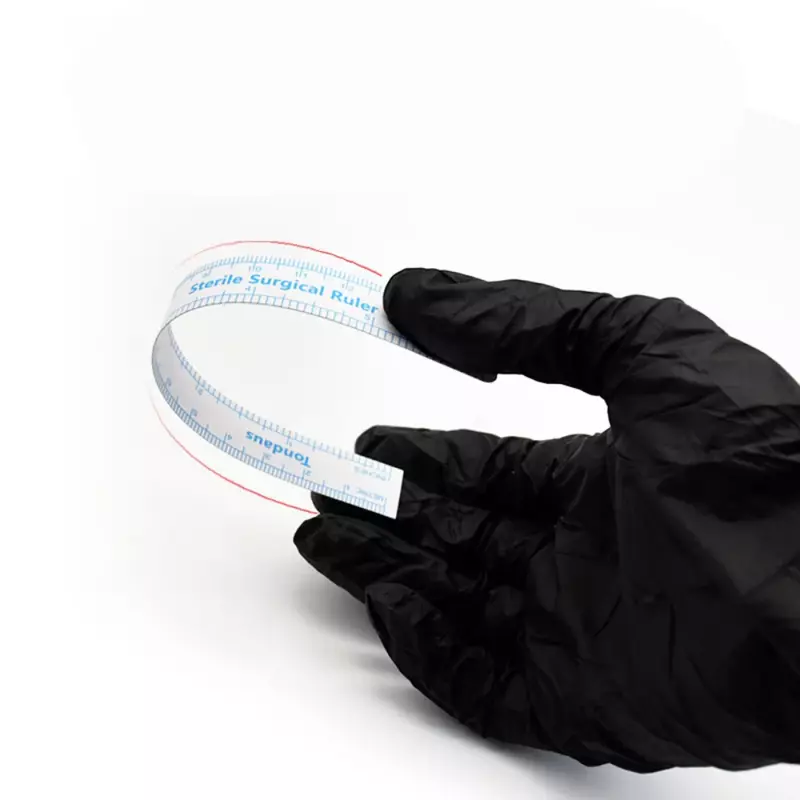 1セット滅菌マーカーペン外科皮膚microblading位置決めツールと測定定規アートメイクアクセサリー