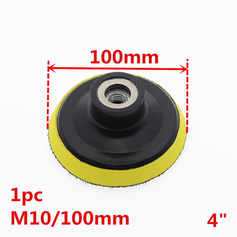 3/4/5/6/7inch Flocking Sanding Disc Self Adhesive Disc And Drill Rod For Car Paint Care Polishing Pad And Electric Polisher