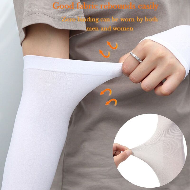 Sleeves Sun Protection Sleeves Half Finger Sleeves Sun UV Protection Hand Cover Women Sunscreen Sleeves Sun Protection Gloves