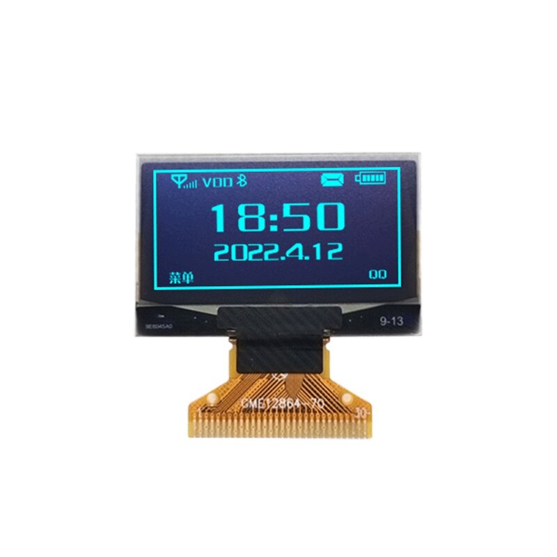 Écran LCD OLED 30 broches, écran LCD 12864 utilisable, carte d'écran LCD, SSD1306, Tech, SH1106, CH1116