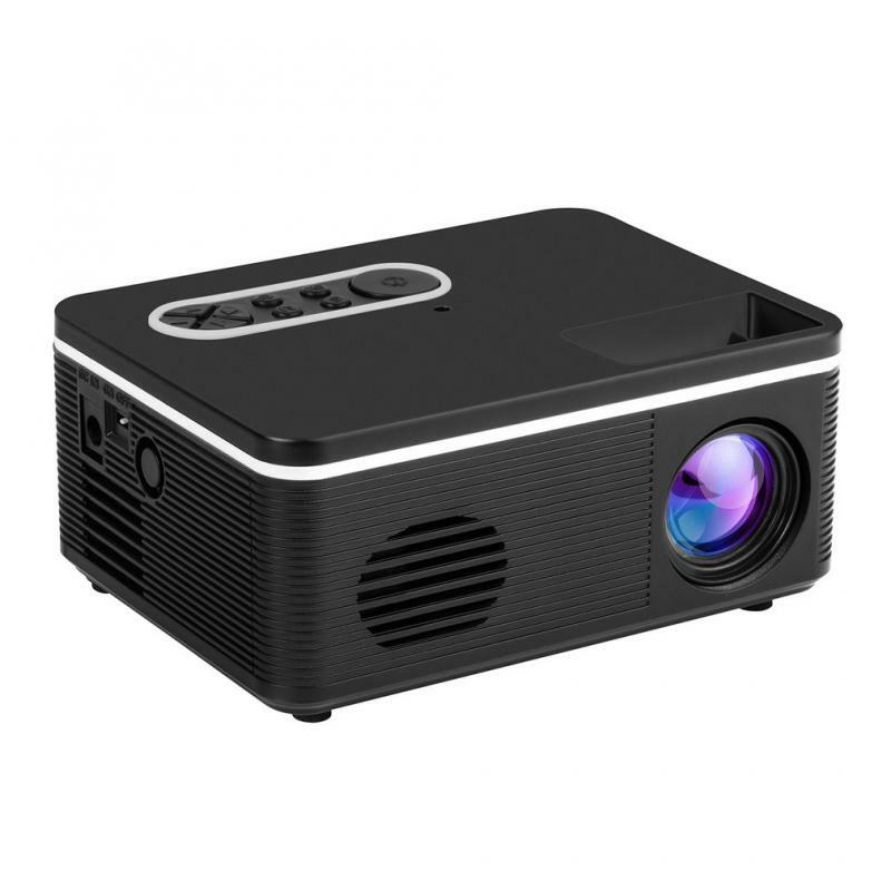 H90 1080p Full Mini LED Projektor 3D Beamer Heimkino Unterstützung für TV 360Xbox Laptop TF Pav/VGA/USB/TF/HDMI-kompatibel