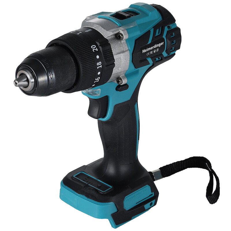 Brushless Cordless Impact Drill, 1300 In-lb(150N.m) Torque Electric Drill, 1/2" Driver Drill,2 Variable Speed Drill Driver