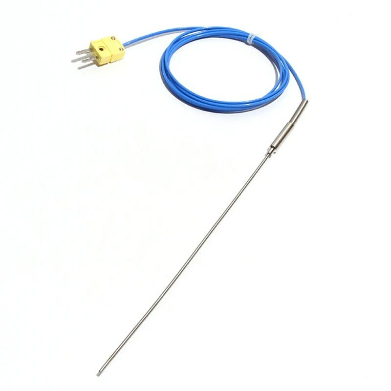 Armoured Thermocouple K Type Bendable Sensor Wire 1mm//2mm/3mm-8mm Dia 100/200/300mm WRNK-191 0-1100 Degree temperature sensor