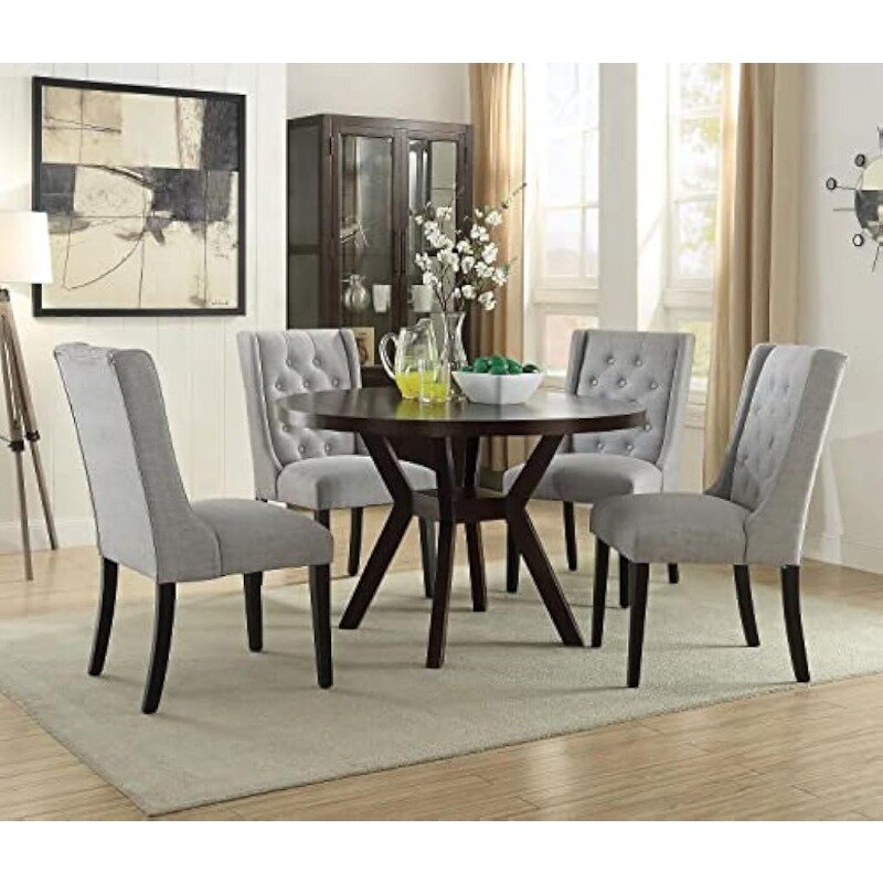 Acme Drain Dining Table em Espresso, Dining Table