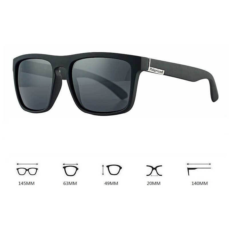 Óculos de sol vintage polarizados para homens e mulheres, óculos de sol, óculos, óculos, marca de luxo, designer, elegante