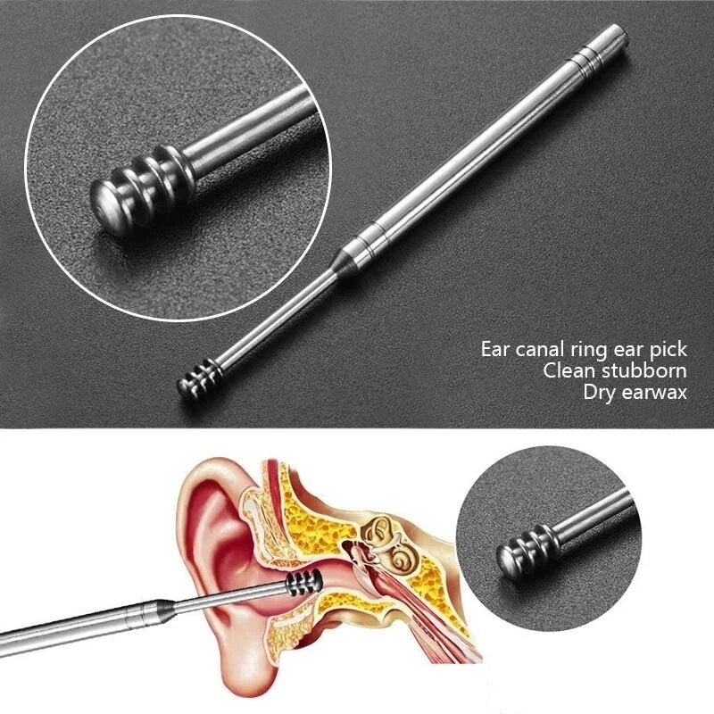Xiaomi Ear Wax Cleaner Earwax Removal Tool Pick Digging Artifact Earpick Cleaning Ears Remover for Clean Your Kit Gadgets