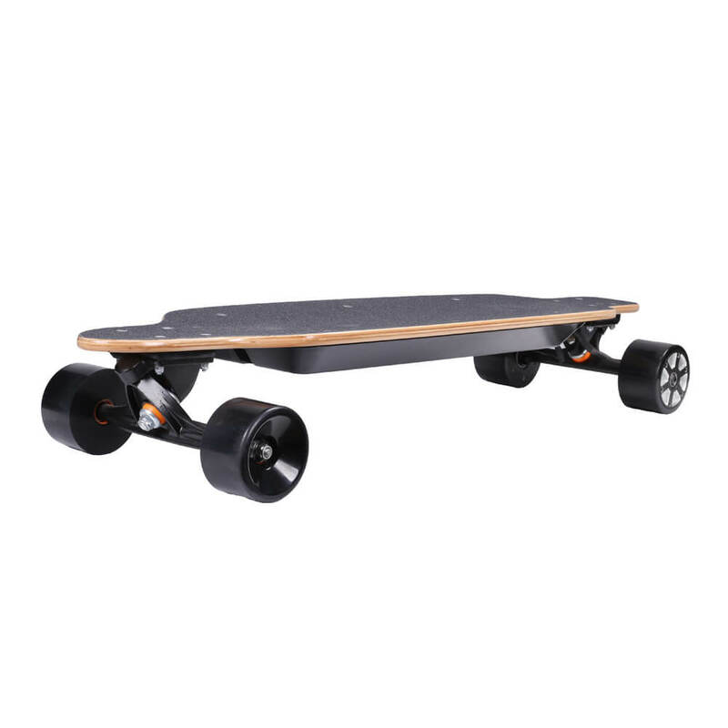 Skateboard listrik murah kualitas tinggi untuk dewasa membeli papan panjang bertenaga Online