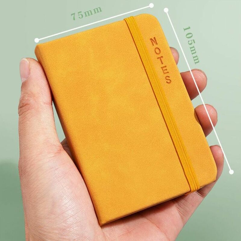 A7 Mini Notebook portatile tascabile blocco note diario PlannerWriting Paper per studenti scuola forniture per ufficio